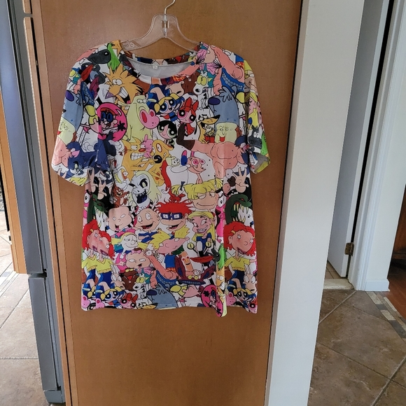 Nickelodeon Cartoon Network T-shirt Women's 2 XL - Picture 2 of 3